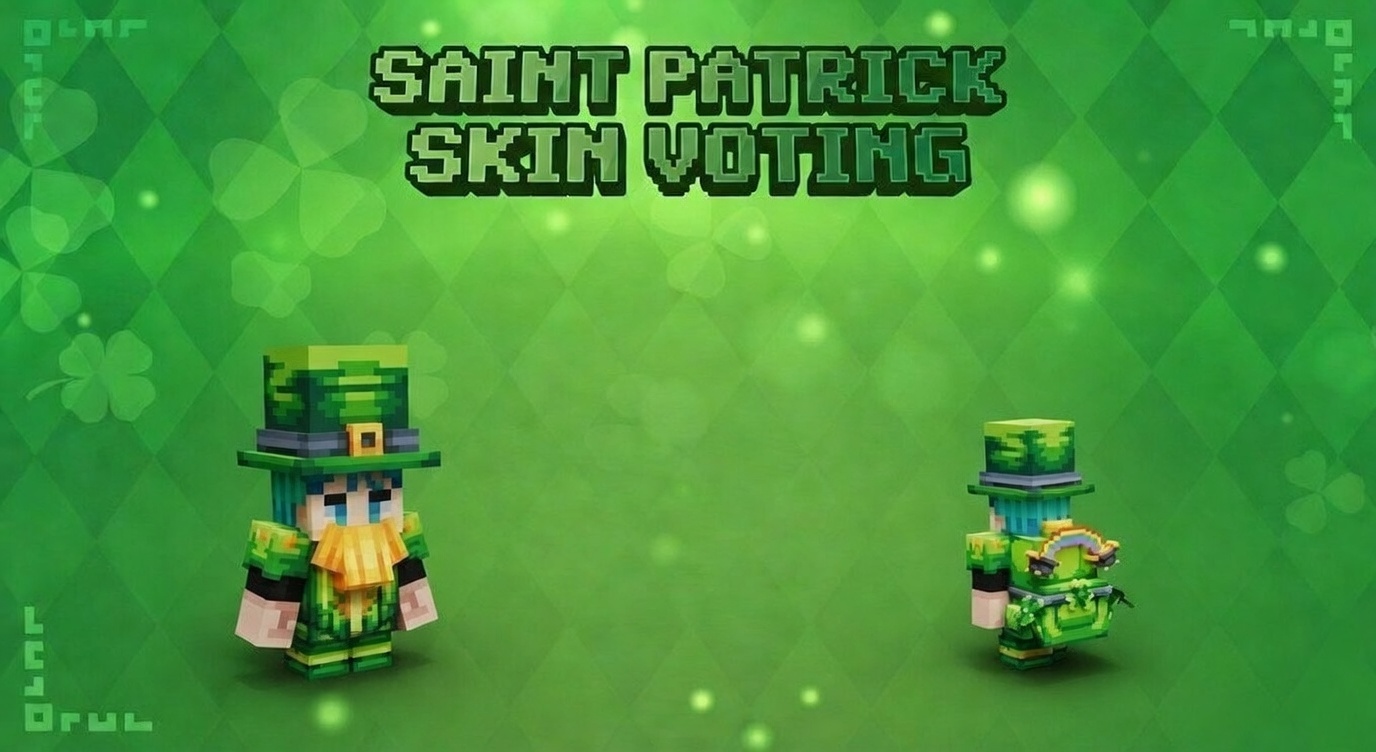 St Patrick Day Skin Voting